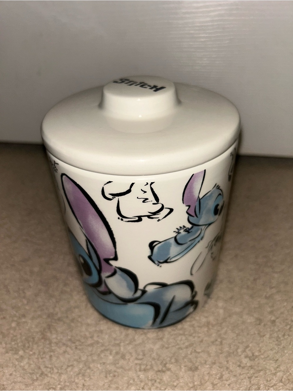 Disney Stitch Cookie Jar/Canister